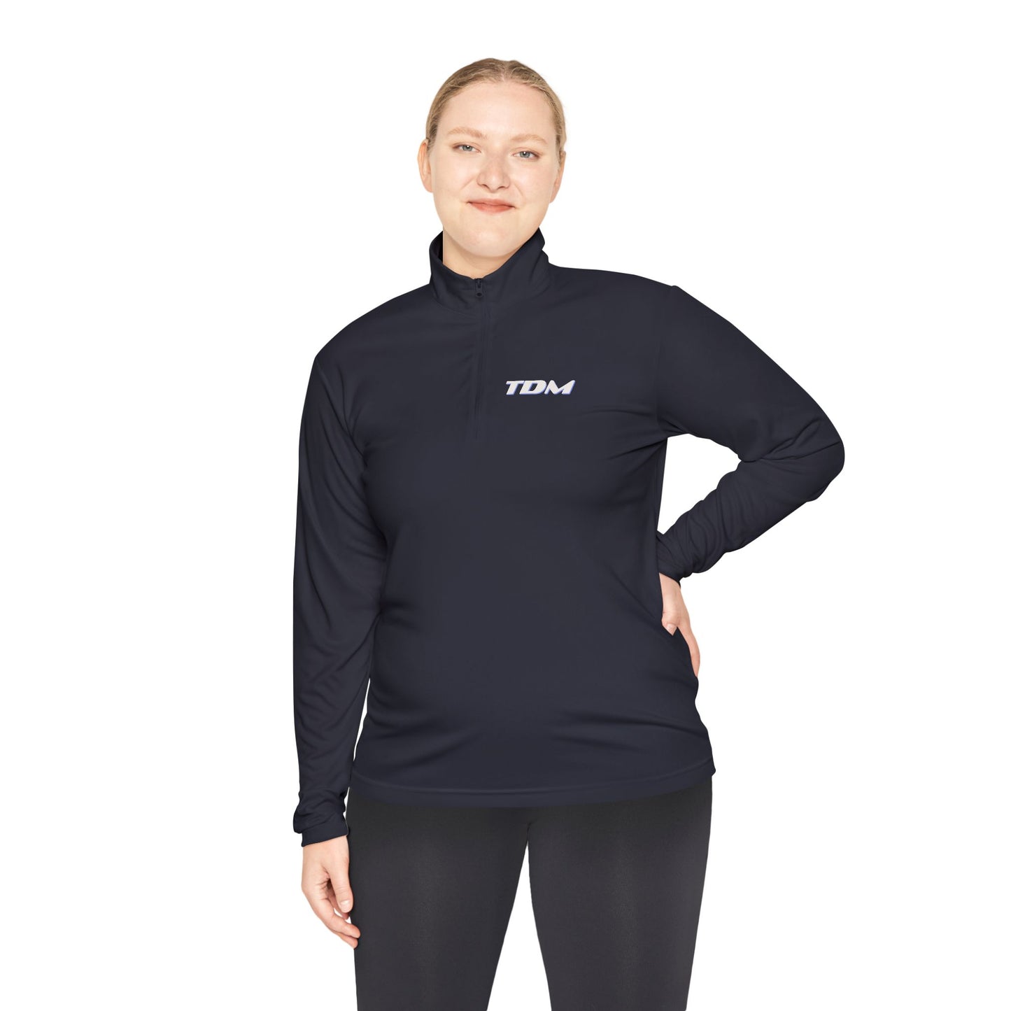 TDM Productions Unisex Quarter-Zip Pullover