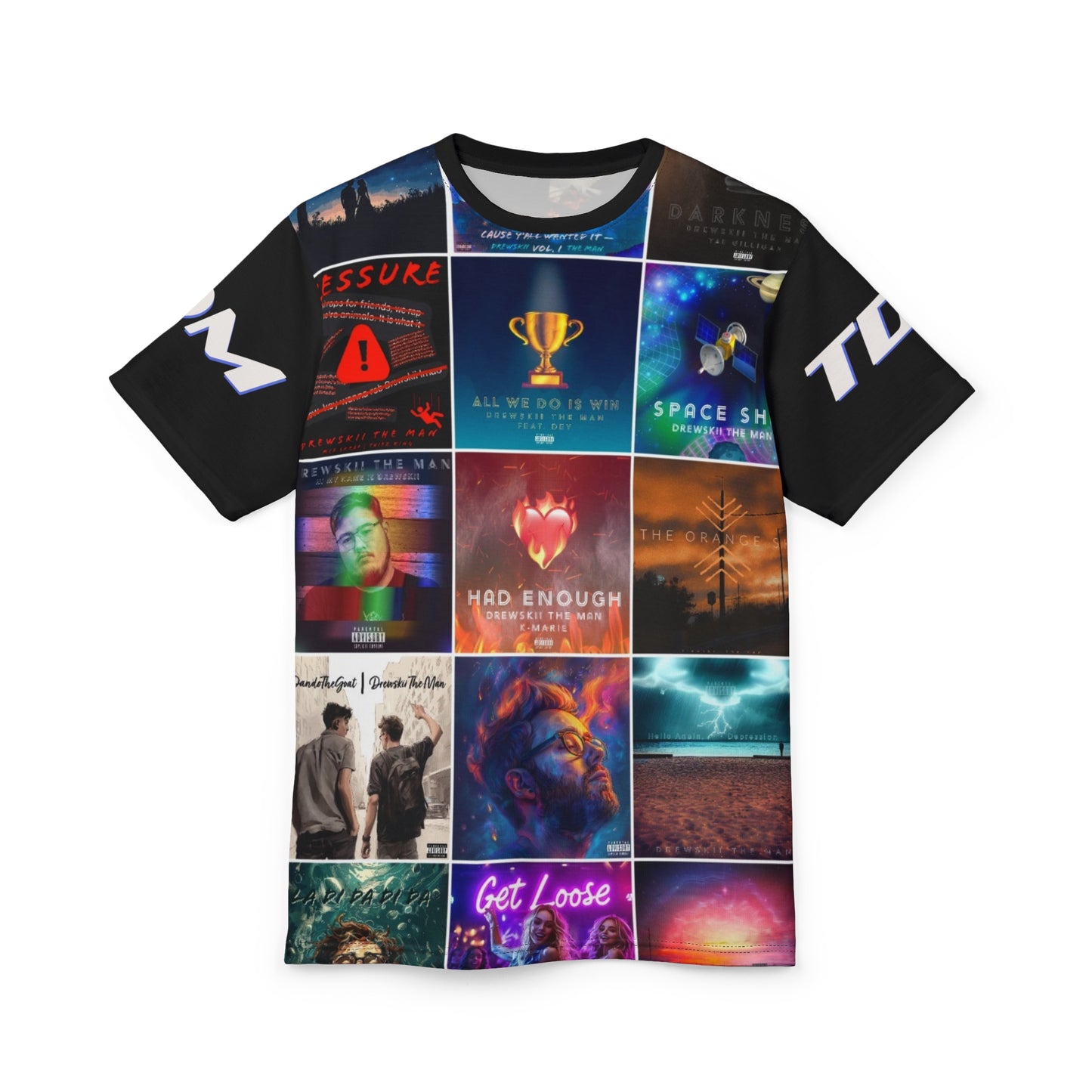 Drewskii The Man "Albums" T-Shirt