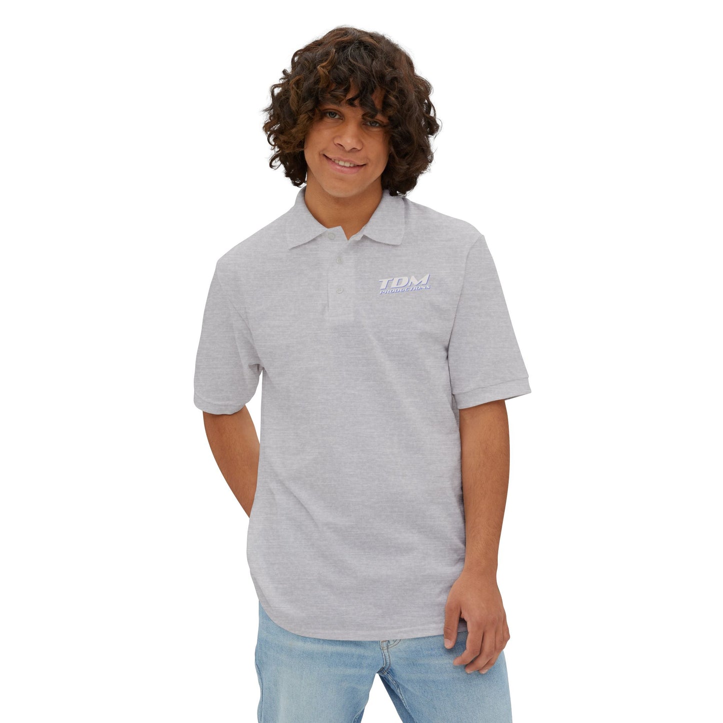 TDM Productions Men's Piqué Polo