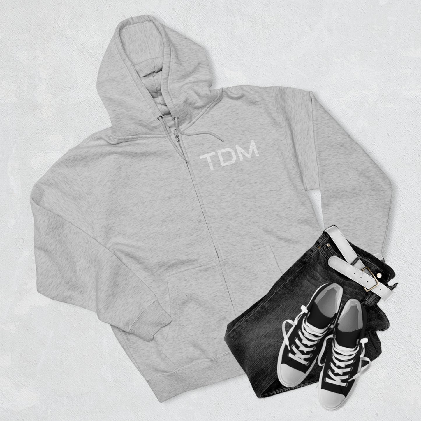 TDM Unisex Zip Hoodie