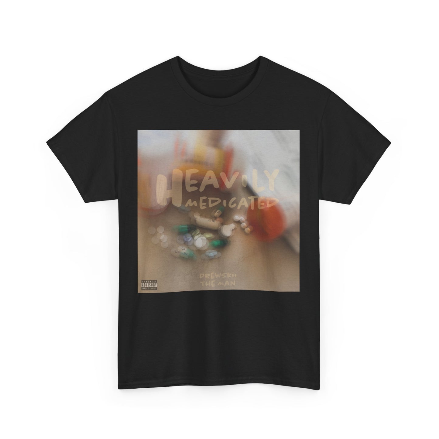 "Heavily Medicated" Unisex Heavy Cotton Tee