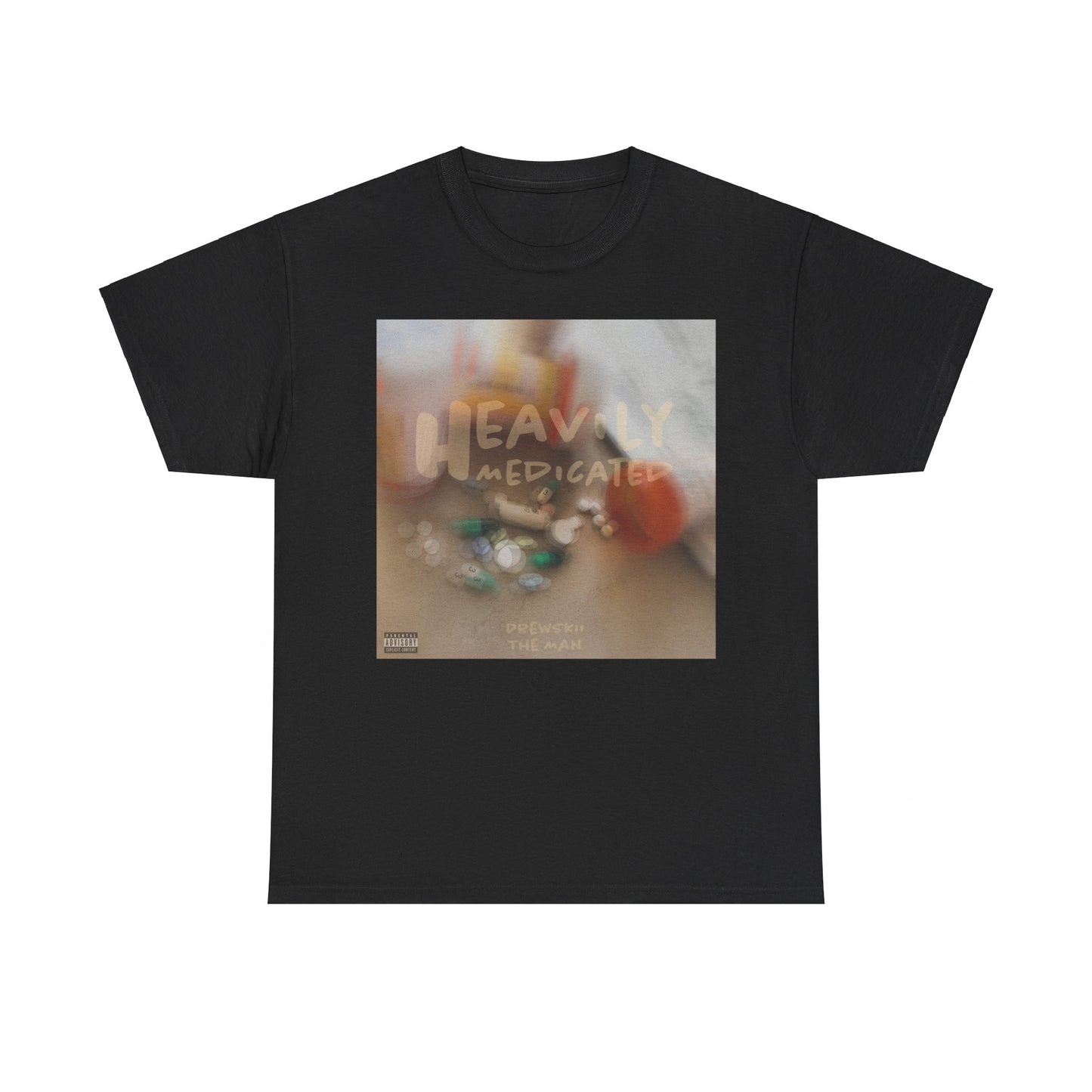 "Heavily Medicated" Unisex Heavy Cotton Tee