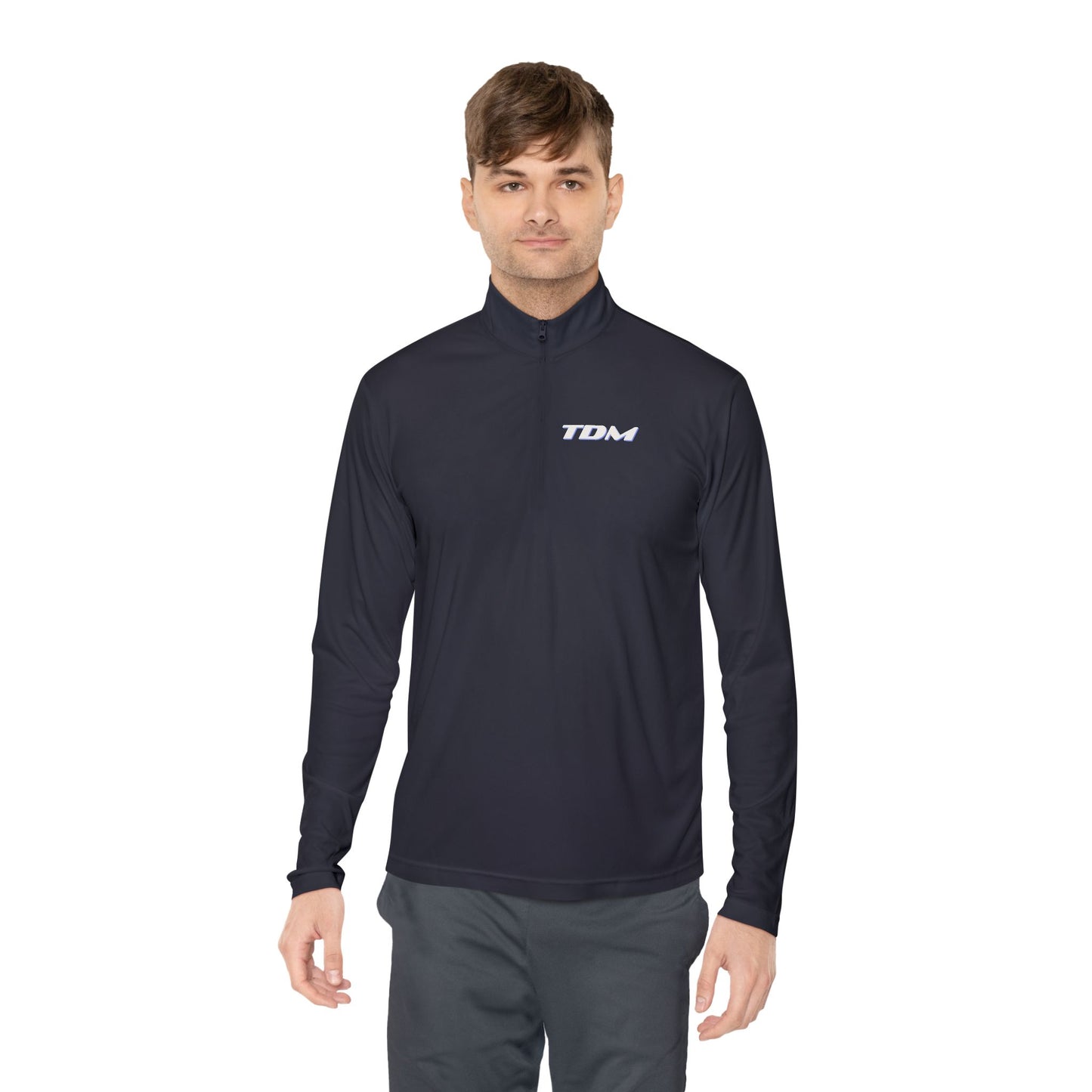 TDM Productions Unisex Quarter-Zip Pullover