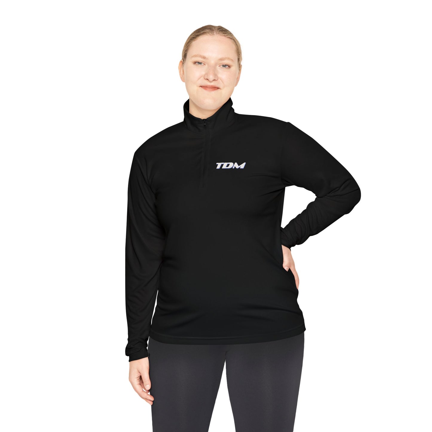 TDM Productions Unisex Quarter-Zip Pullover