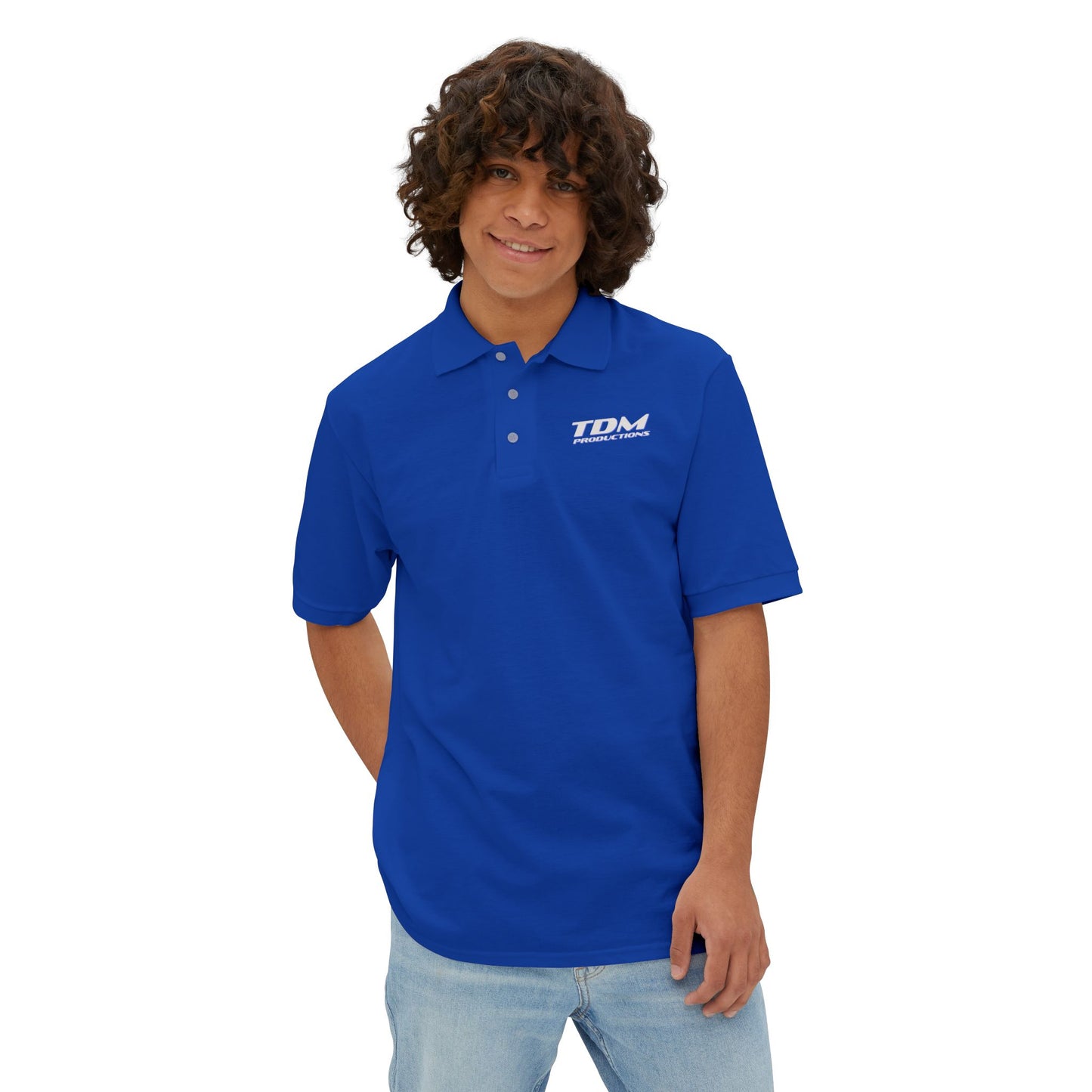 TDM Productions Men's Piqué Polo
