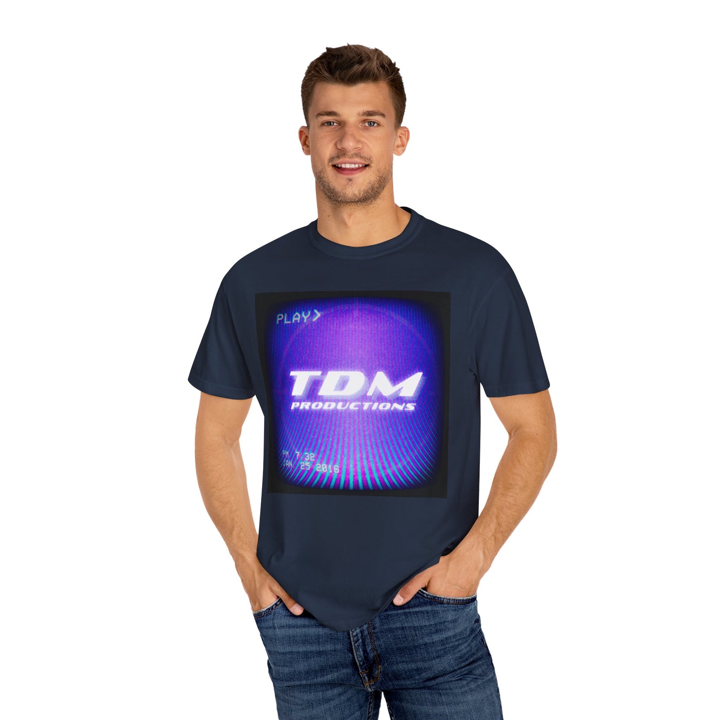 TDP Productions Unisex Garment-Dyed T-shirt