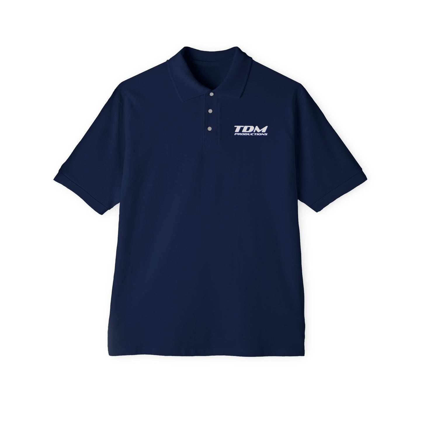 TDM Productions Men's Piqué Polo