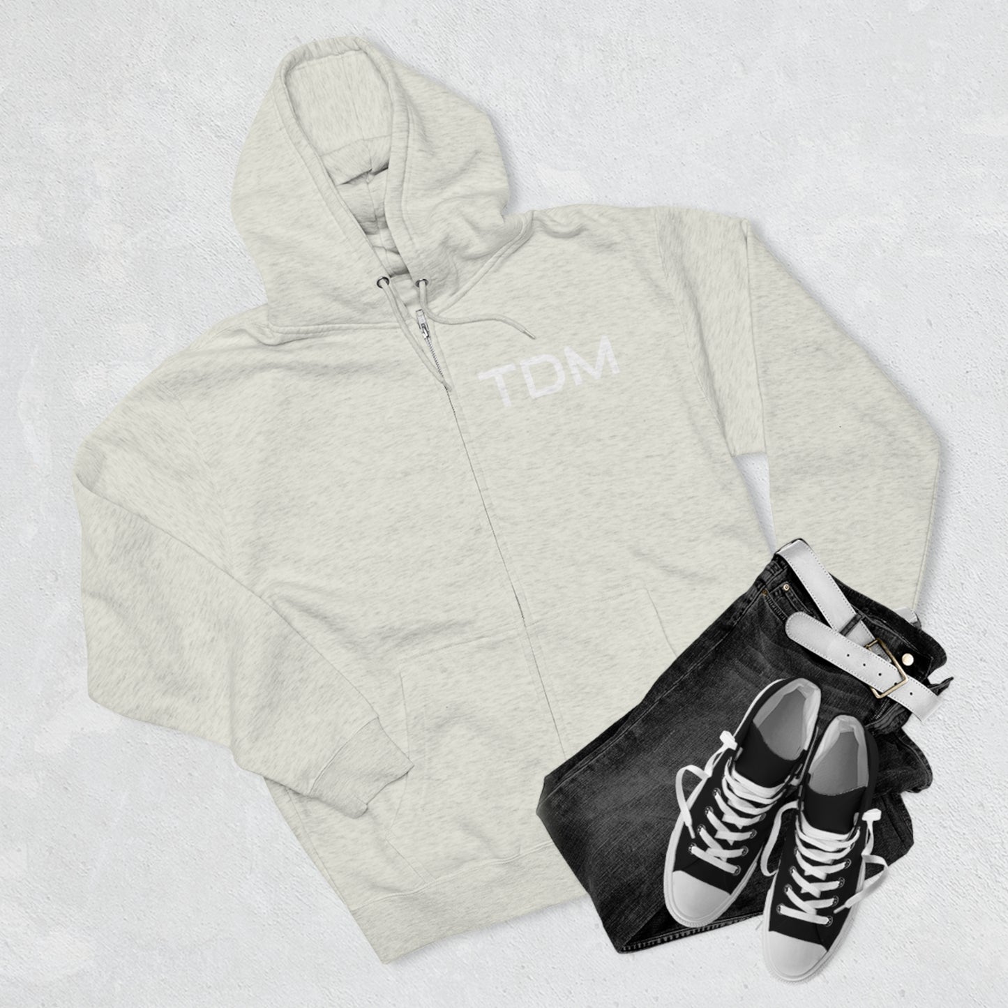 TDM Unisex Zip Hoodie