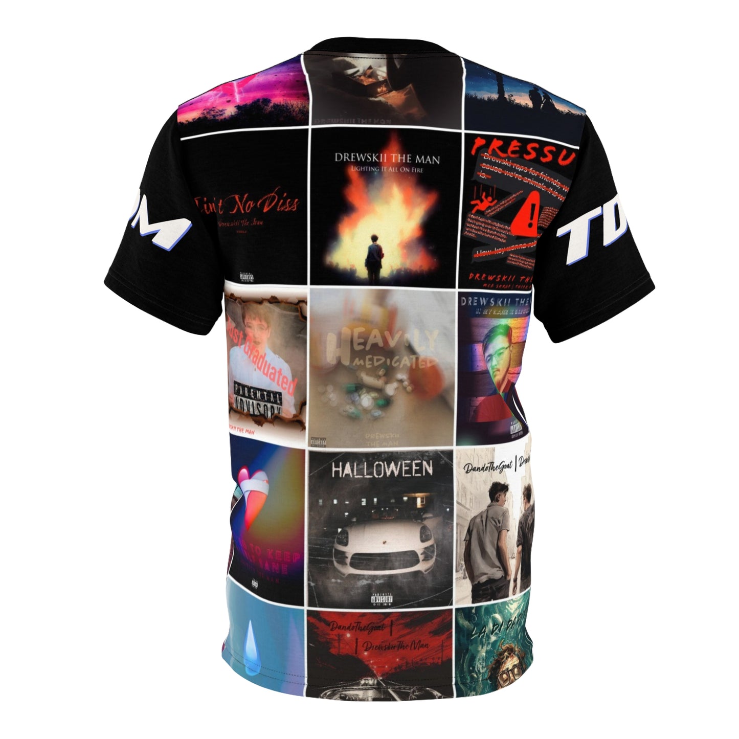 Drewskii The Man "Albums" T-Shirt
