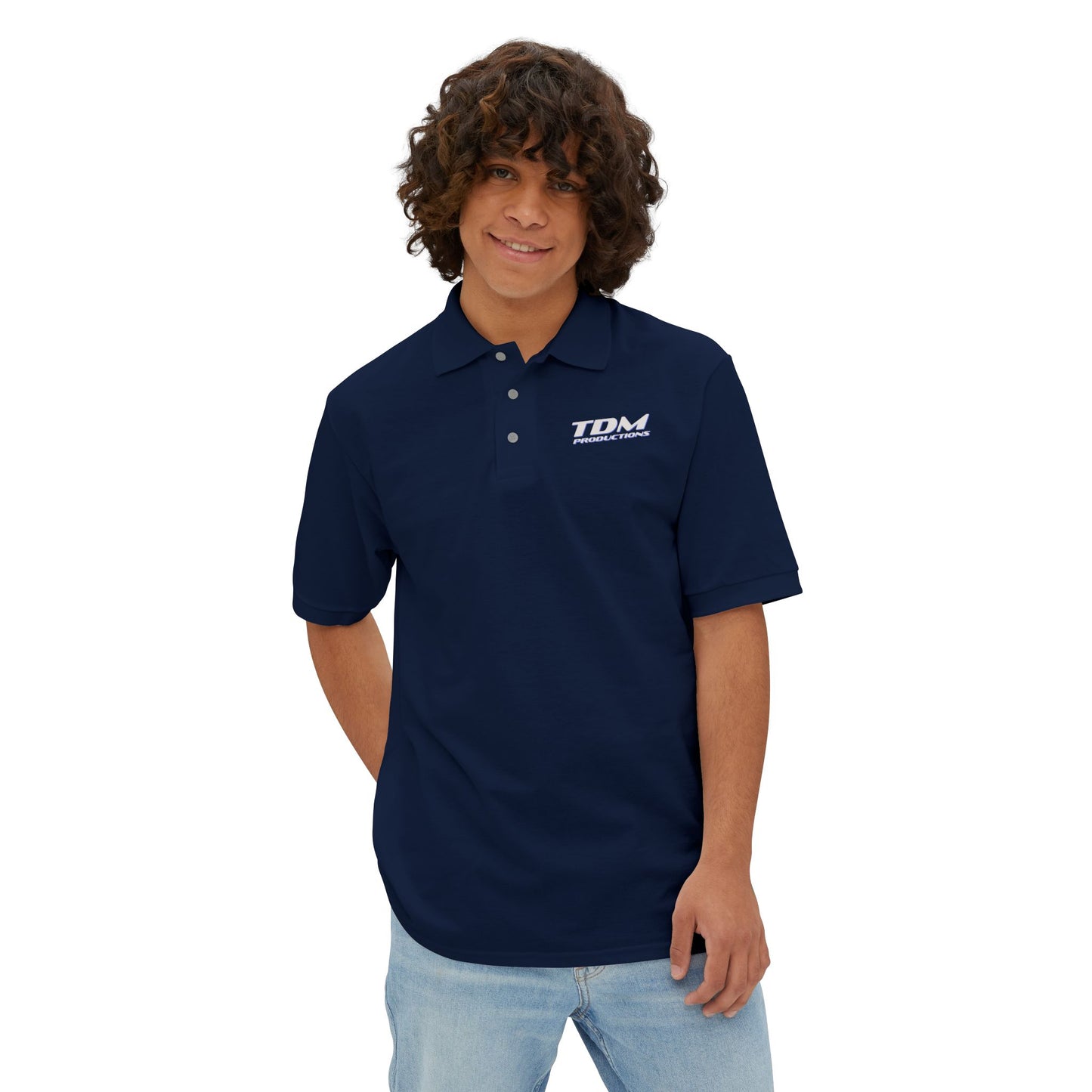 TDM Productions Men's Piqué Polo