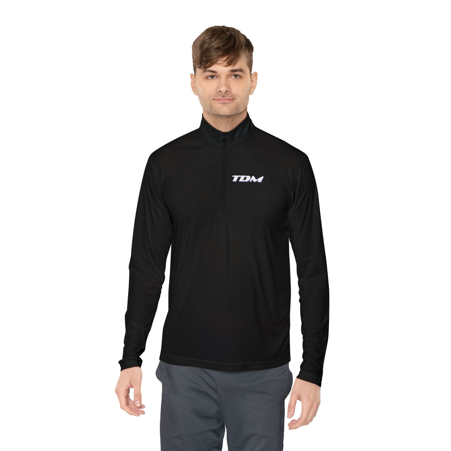 TDM Productions Unisex Quarter-Zip Pullover