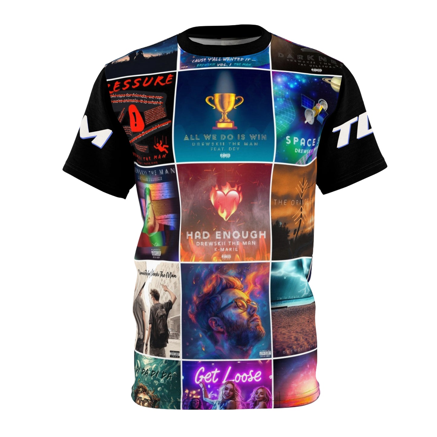 Drewskii The Man "Albums" T-Shirt