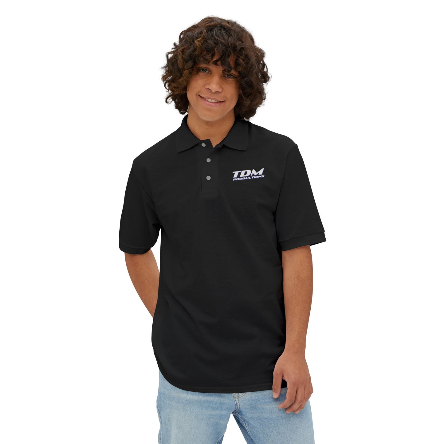 TDM Productions Men's Piqué Polo