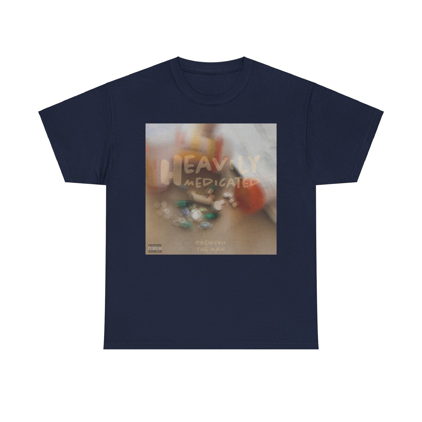 "Heavily Medicated" Unisex Heavy Cotton Tee