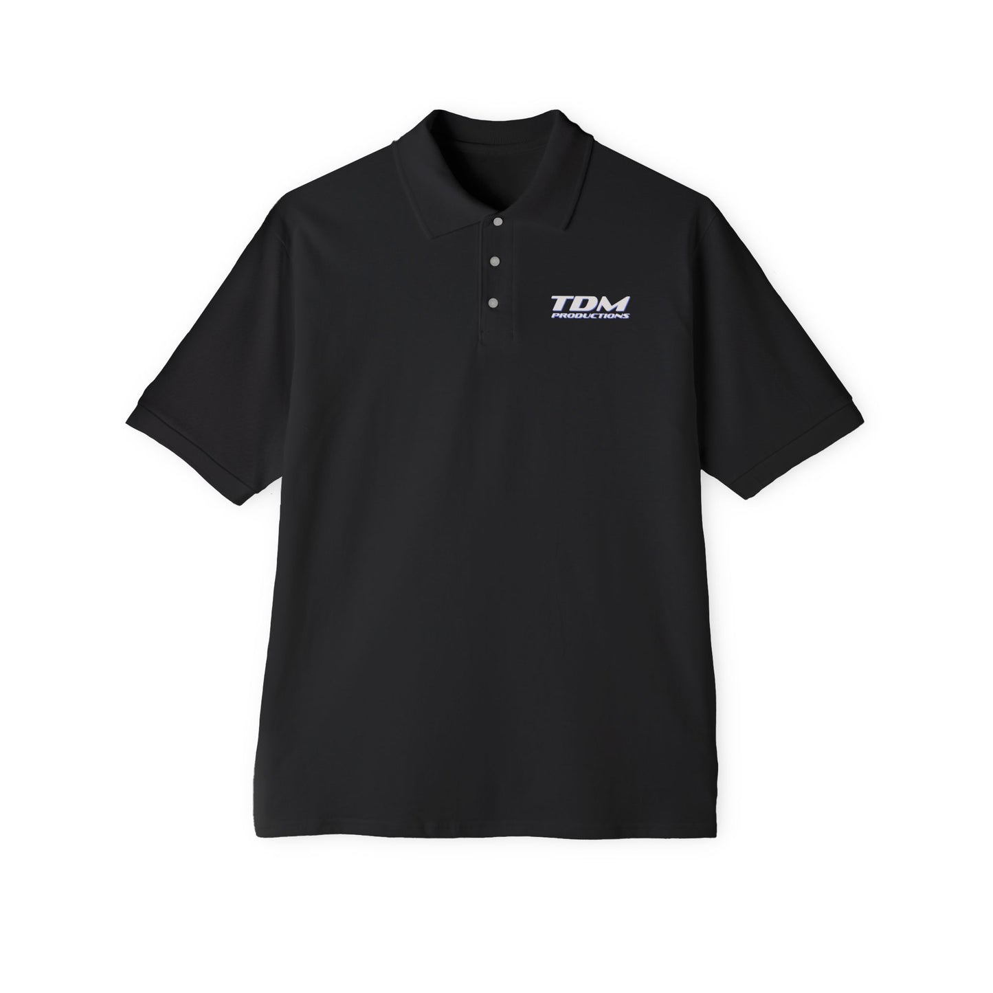TDM Productions Men's Piqué Polo