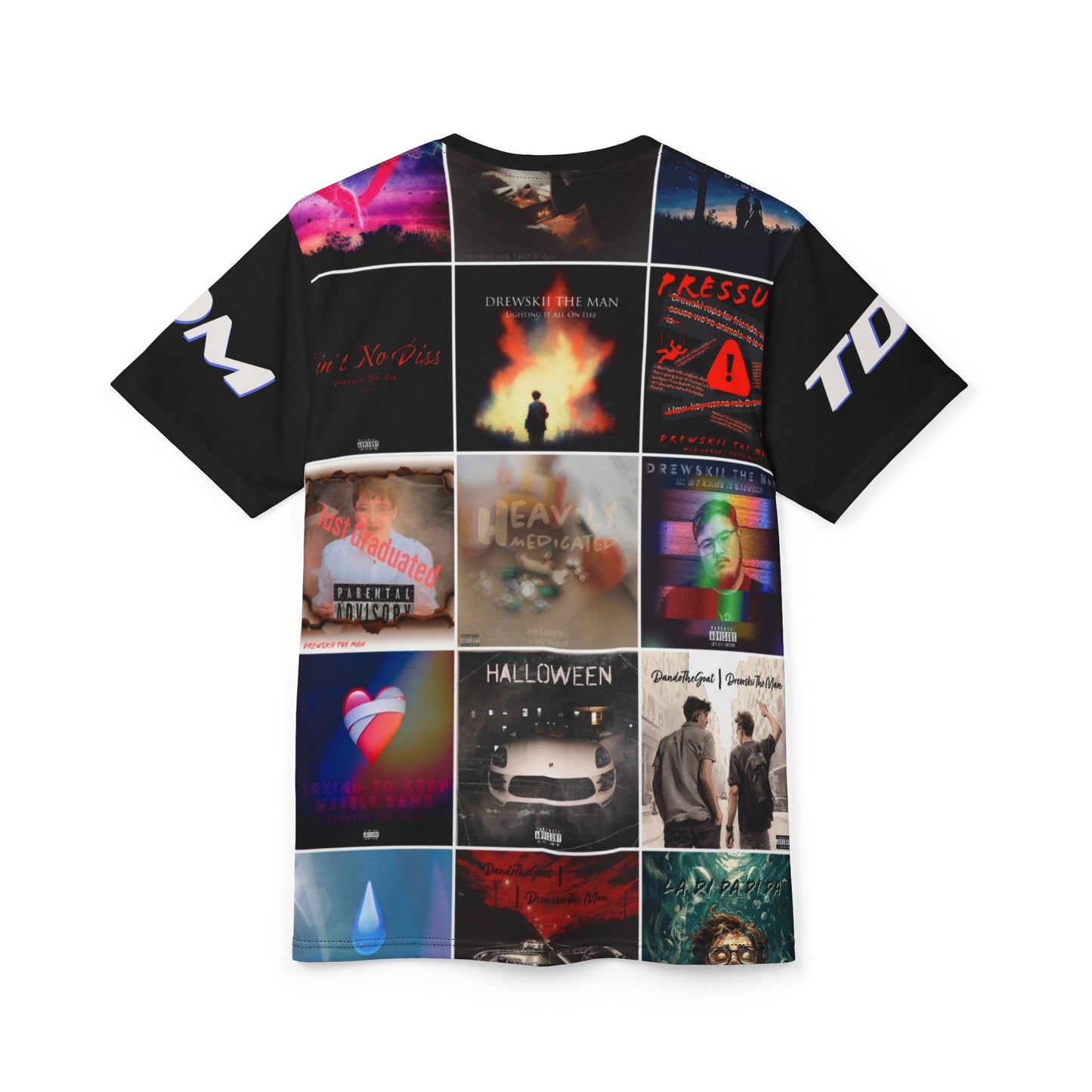 Drewskii The Man "Albums" T-Shirt