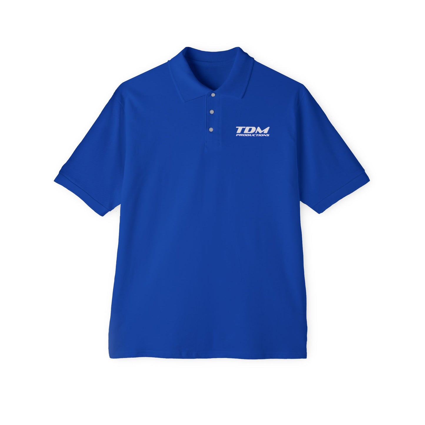 TDM Productions Men's Piqué Polo
