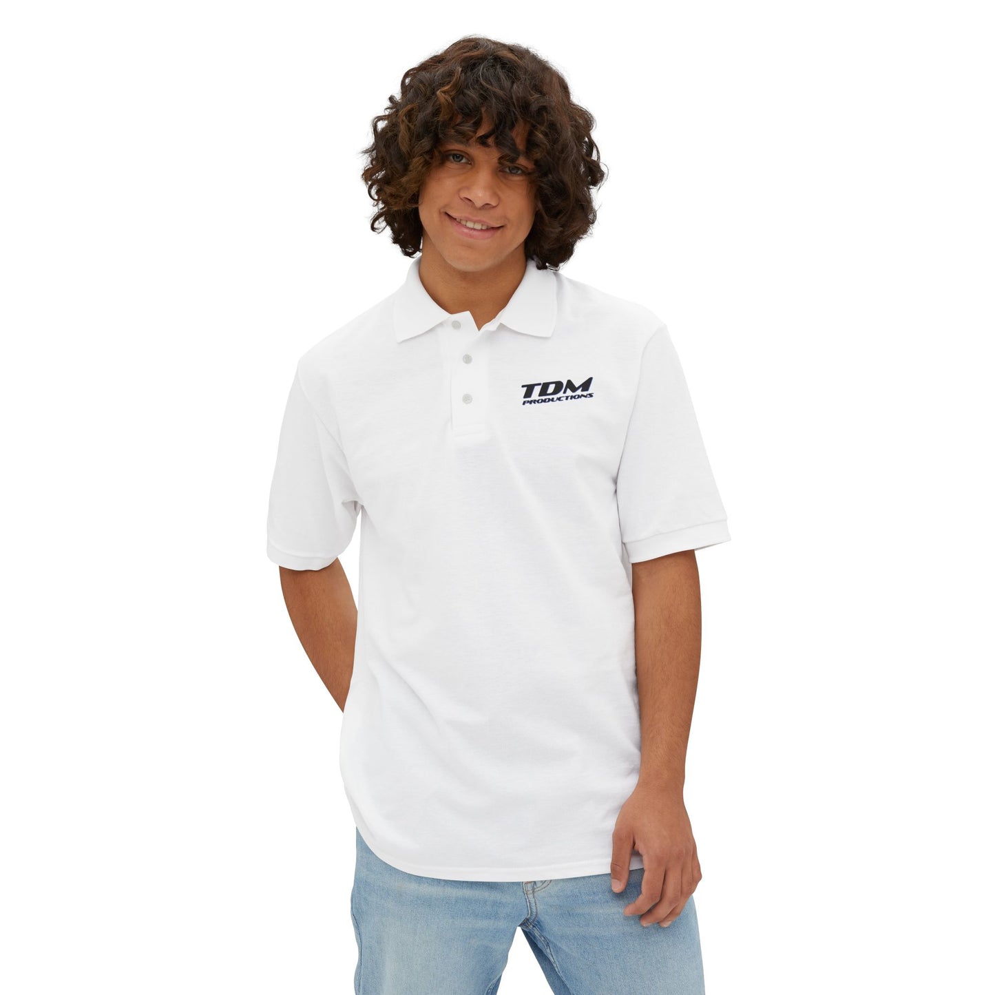 TDM Productions Men's Piqué Polo