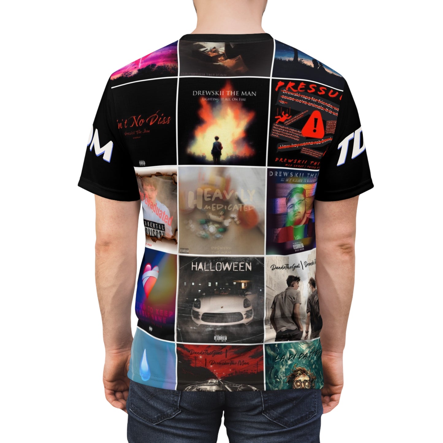 Drewskii The Man "Albums" T-Shirt