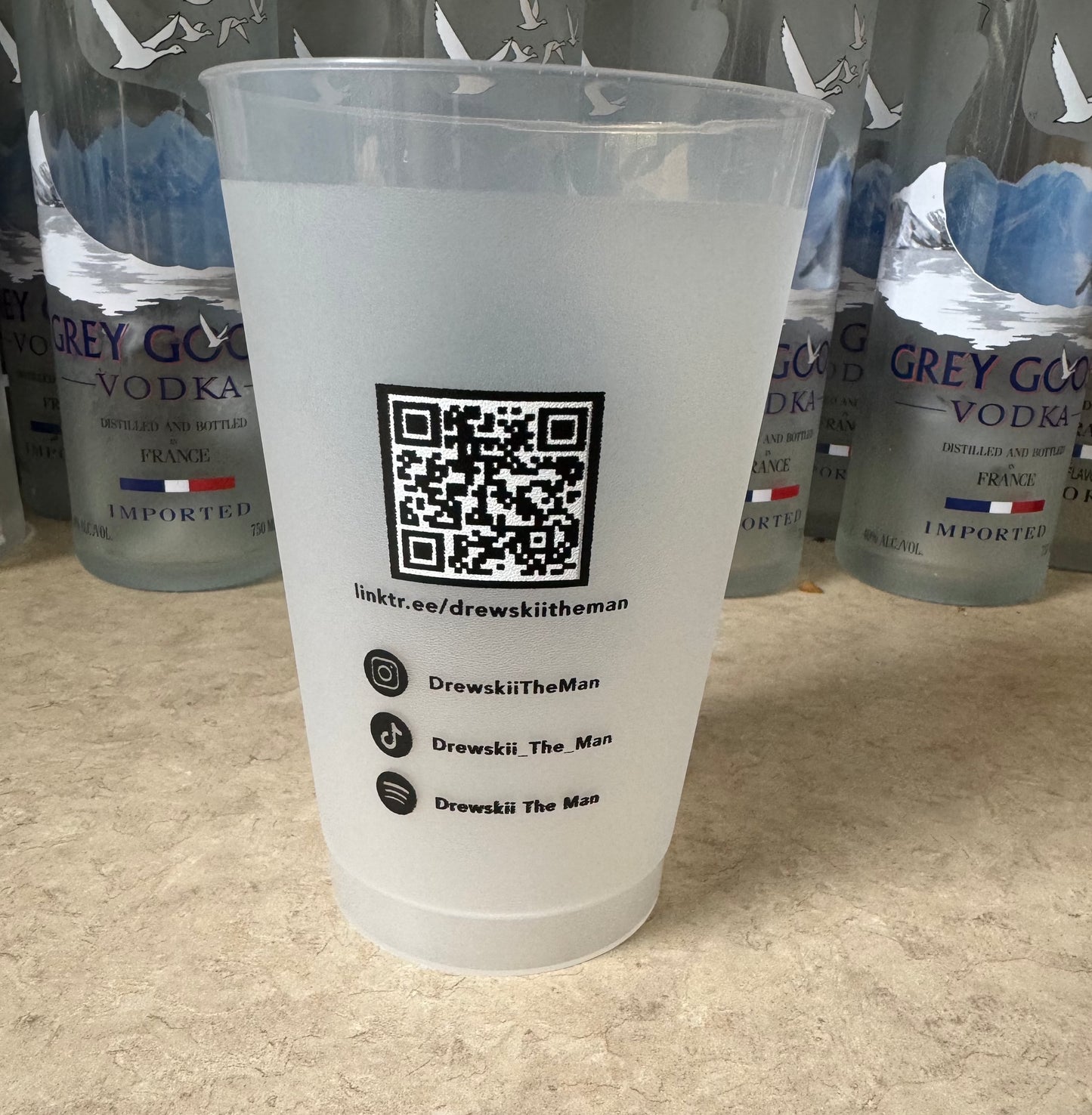 Drewskii The Man 24 OZ FrostFlex Cup (pack of 5)